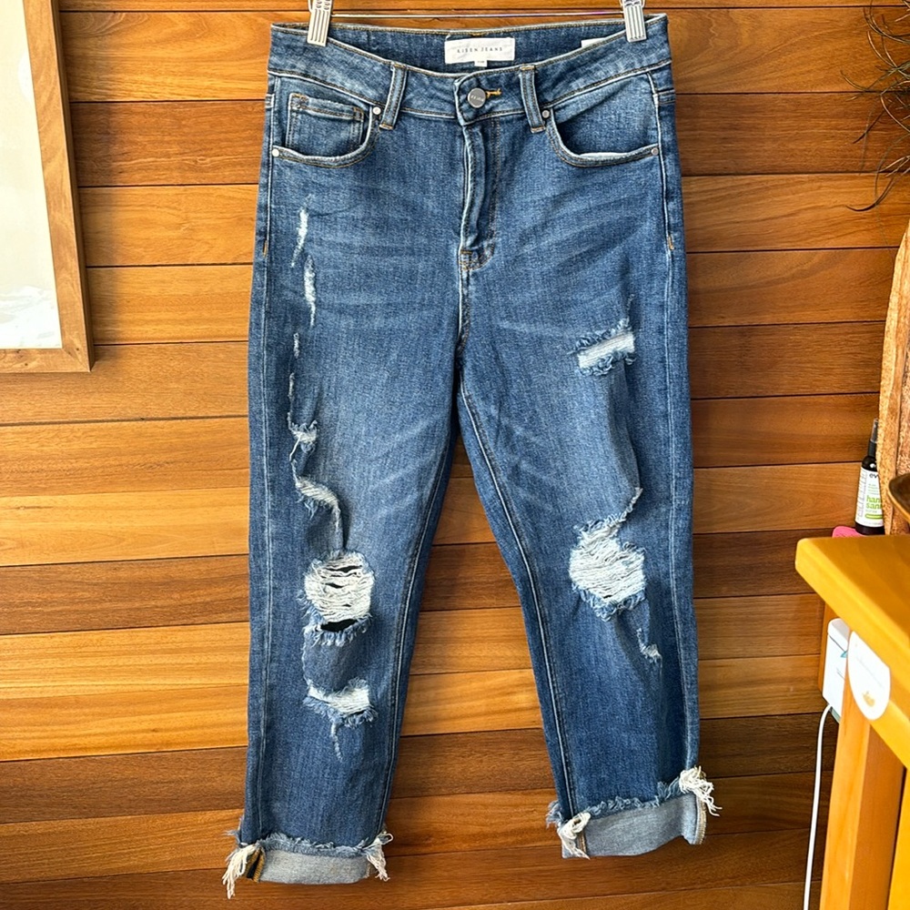 RISEN Straight Leg Jeans